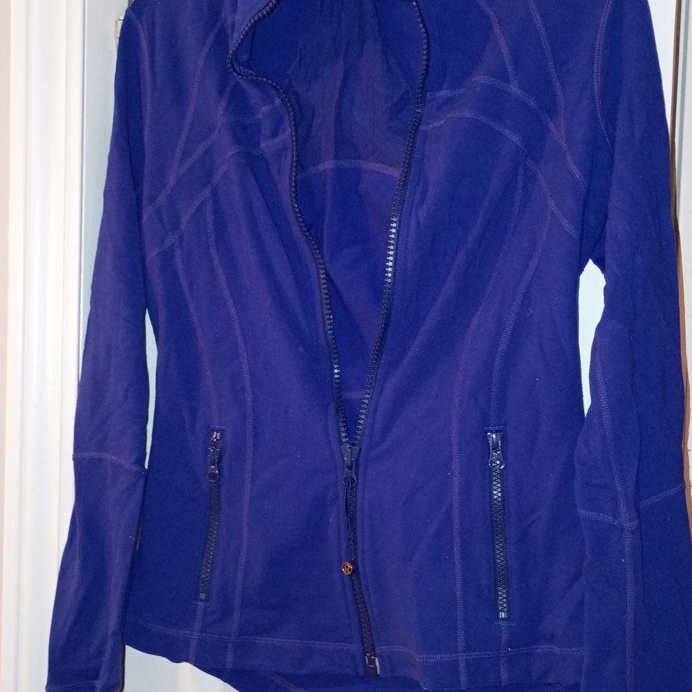 Lululemon Define Indigo jacket Size 8